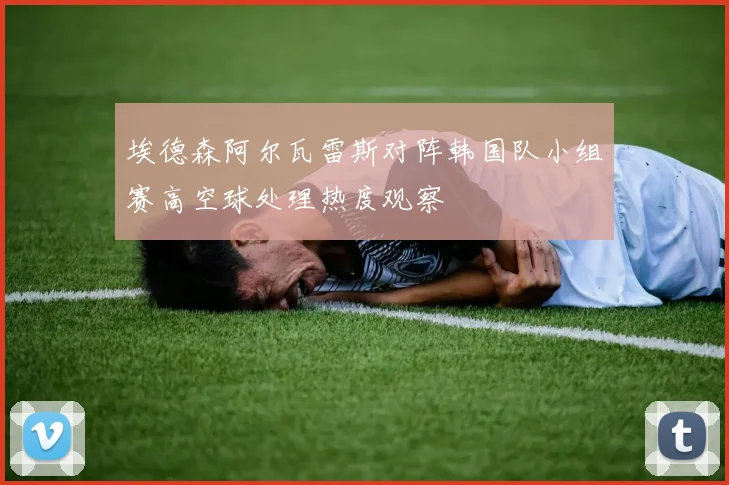 埃德森阿尔瓦雷斯对阵韩国队小组赛高空球处理热度观察